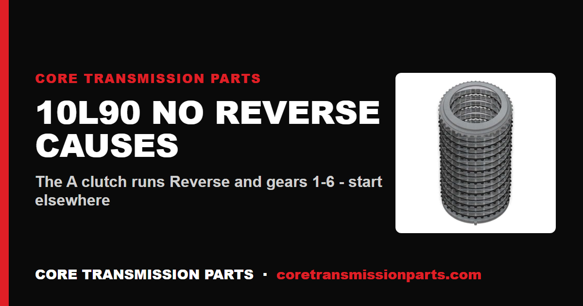 10L90 No Reverse Causes