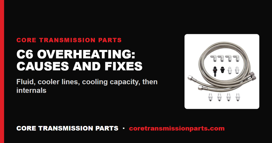 C6 Overheating: Causes and Fixes for a Hot Ford C6 Transmission