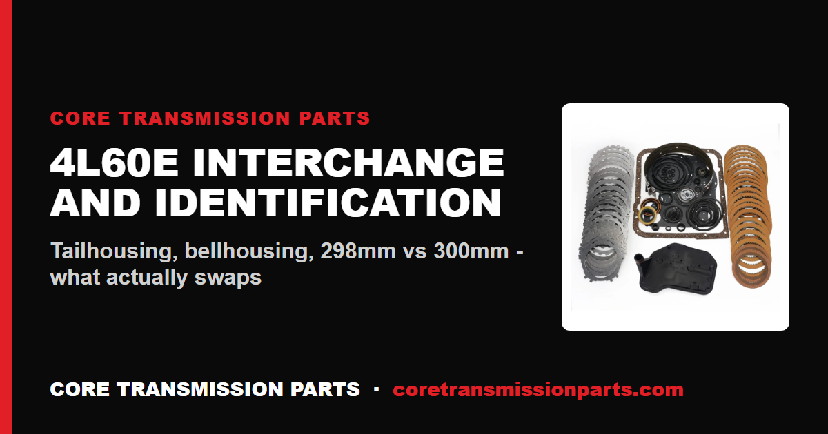 4L60E Interchange and Identification