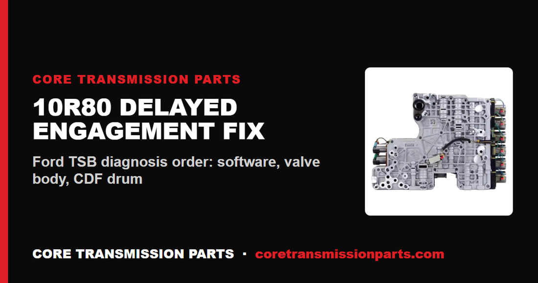 10R80 Delayed Engagement: Causes, Diagnosis, and the Fix