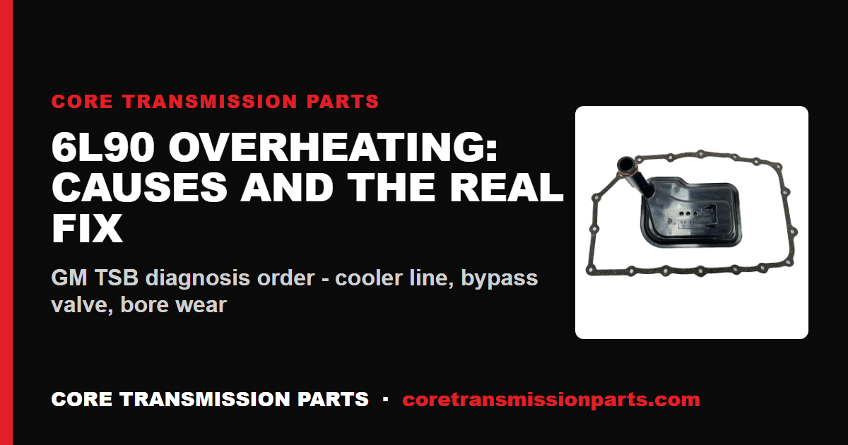 6L90 Overheating: Causes, Diagnosis Order, and the Real Fix