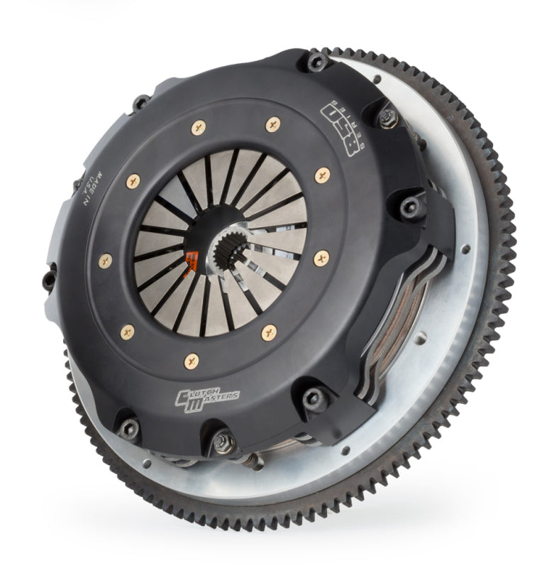 Clutch Masters 09-12 Hyundai Genesis Coupe 2.0T FX850 Twin Disc 8.5in Race Kit w/ Steel FW & Slave - 05095-TD8R-SH