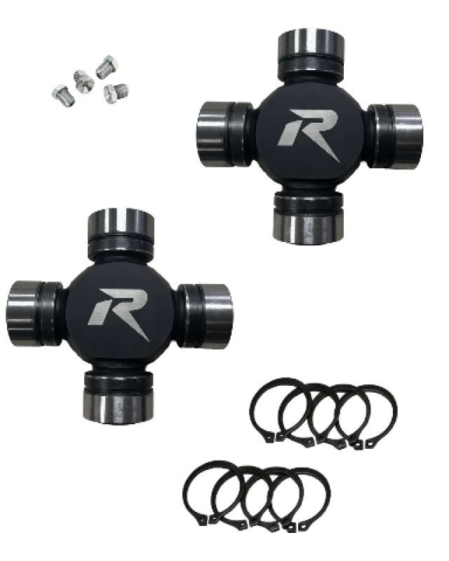 Revolution Gear & Axle Heavy Duty Chromoly Dana 60 U-Joints w/Snap Rings & Zerk Fittings - Pair - REV-JOINT-806XHD-PAIR