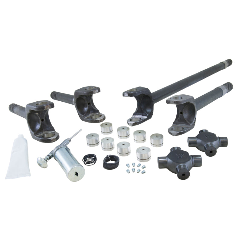 Yukon Gear & Axle USA Standard 4340CM Rplcmnt Axle Kit For 79-93 Dodge Dana 60 Front / 35 Spline w/Super Joints - ZA W26