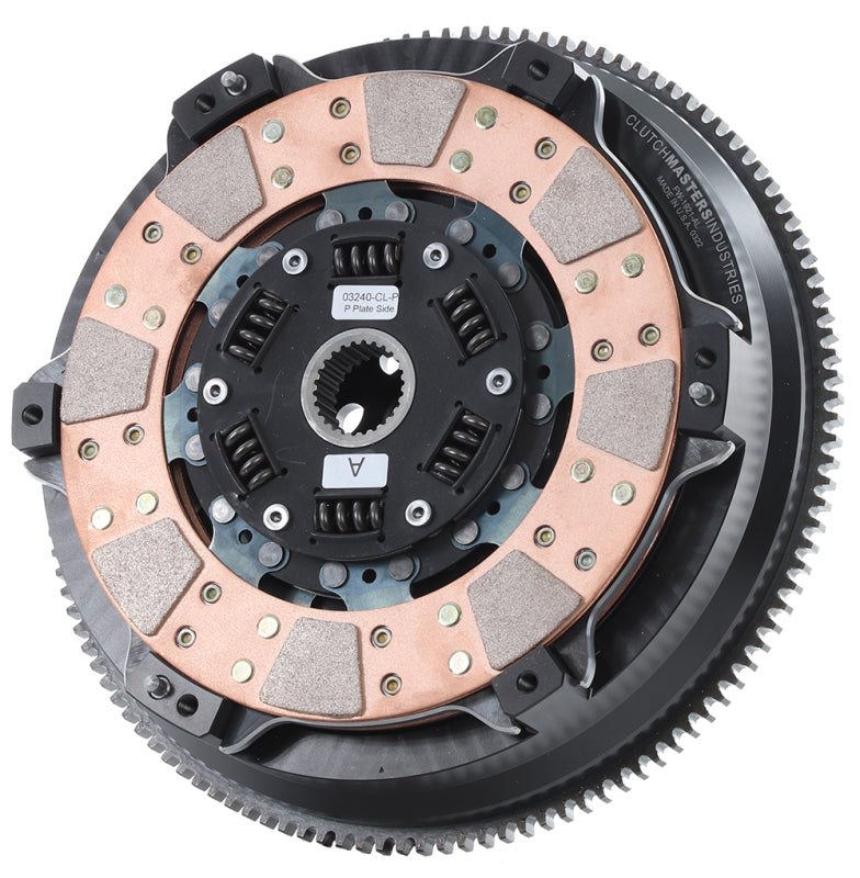 Clutch Masters 21-23 BMW M3/M4 3.0L S58 Factory Fit FX250 Twin Disc Clutch w/Alum. Flywheel - 03240-HD0F-DLX
