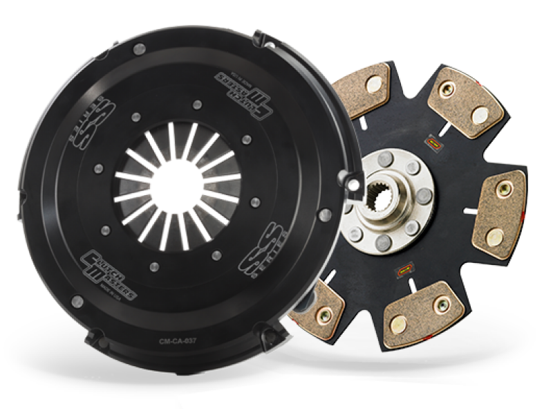 Clutch Masters 12-15 Honda Civic SI 2.4L 6-Spd FX500SS 6-Puck Single Disc Clutch Kit - 08037-SSB6