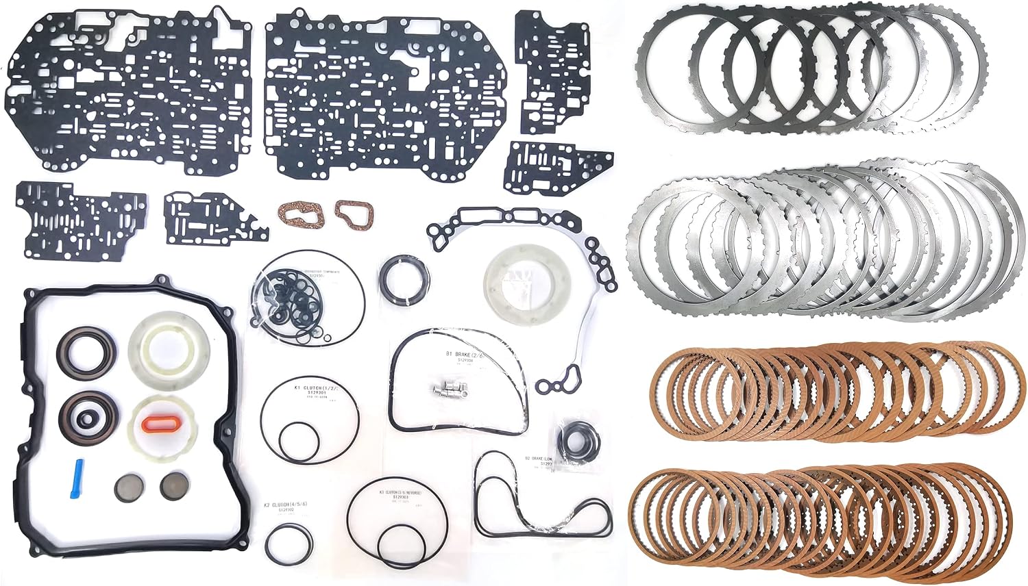 09G Master Transmission Rebuild Kit with Overhaul Gaskets OEM