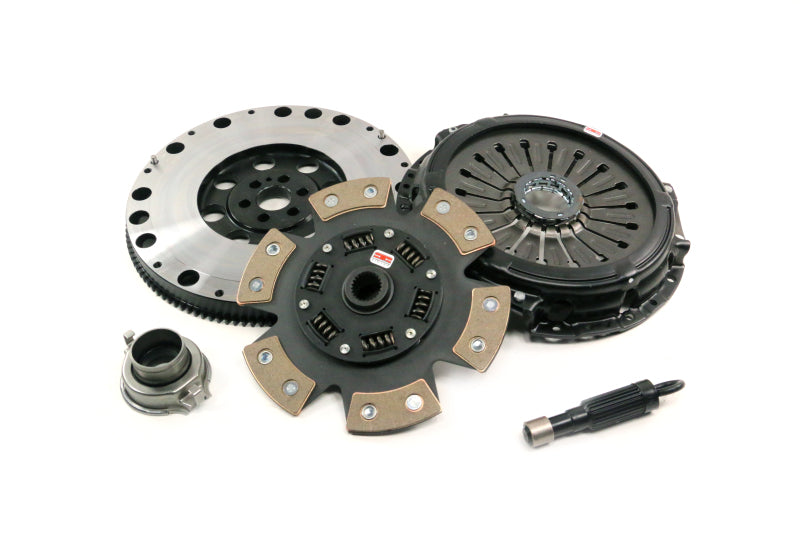 Competition Clutch 89-02 Nissan Skyline Stage 4 - 6 Pad Sprung Ceramic Clutch Kit - 6047-1620