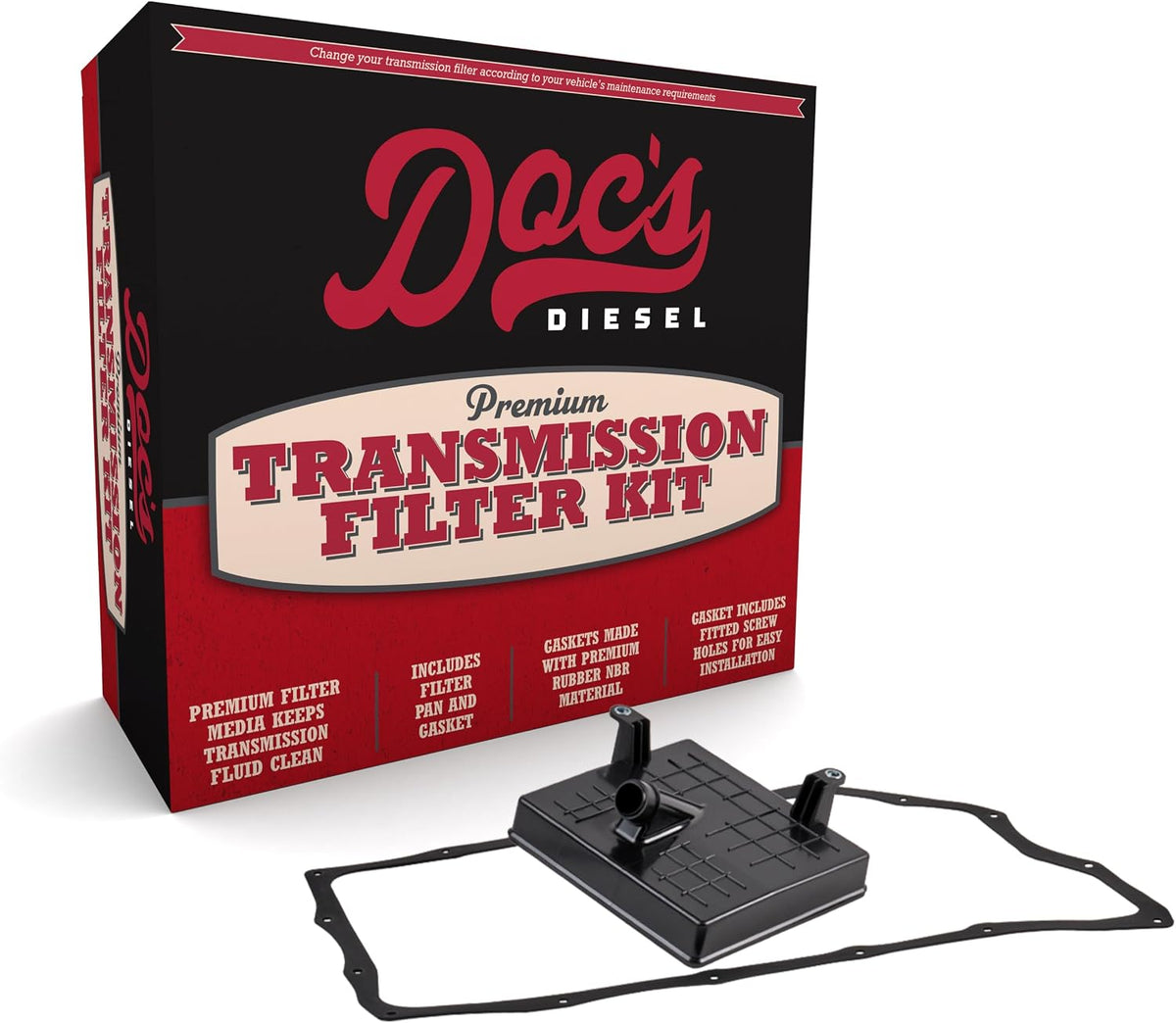 10L1000 Transmission Filter Kit Doc's Diesel DF-434 2020-2025 OEM