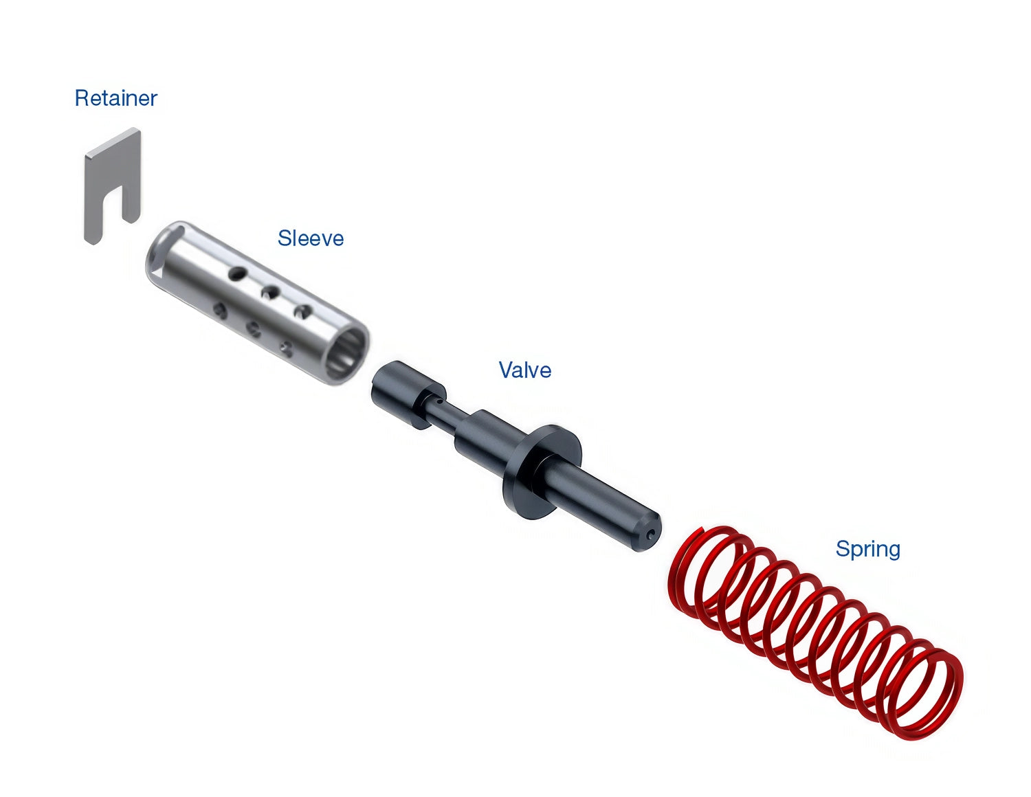 Sonnax Oversized Feed Limit Low Valve Kit for 10L80 - 105740-59K