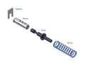 Sonnax Oversized Feed Limit High Valve Kit for 10L90 - 105740-60K