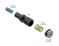 Sonnax Oversized Main Pressure Regulator Valve Kit for 10L90 - 105740-21K