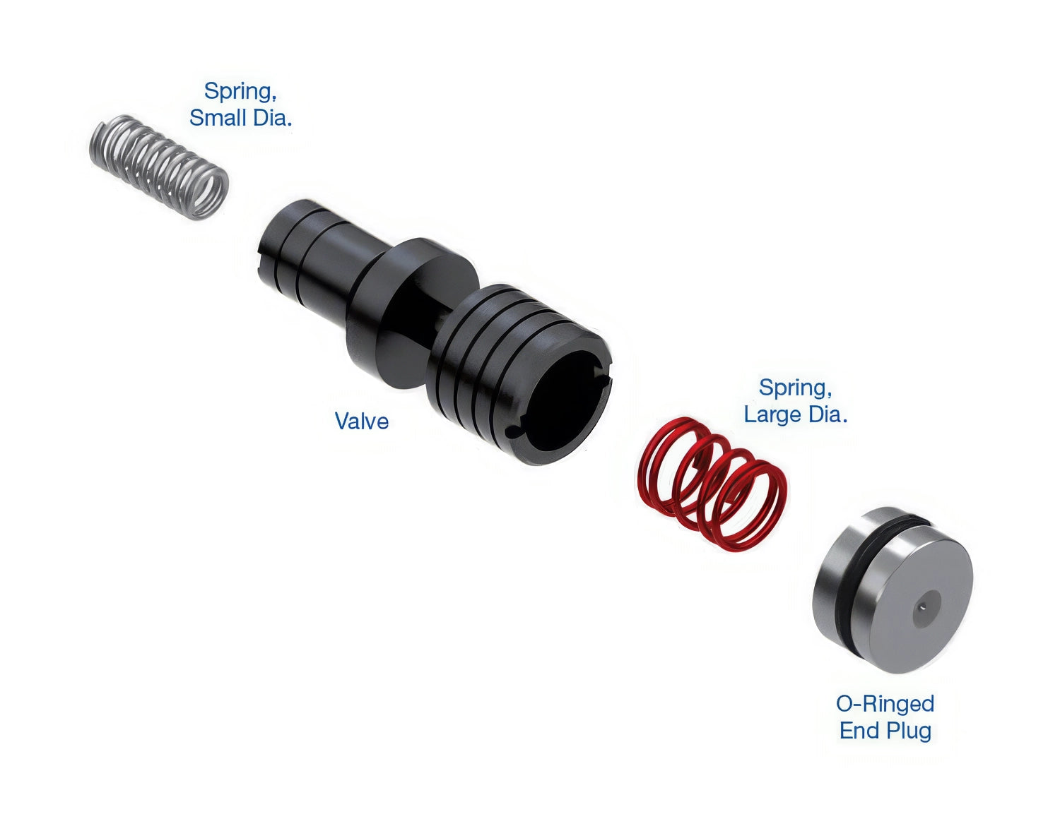 Sonnax Oversized Main Pressure Regulator Valve Kit for 10R60 - 105740-20K
