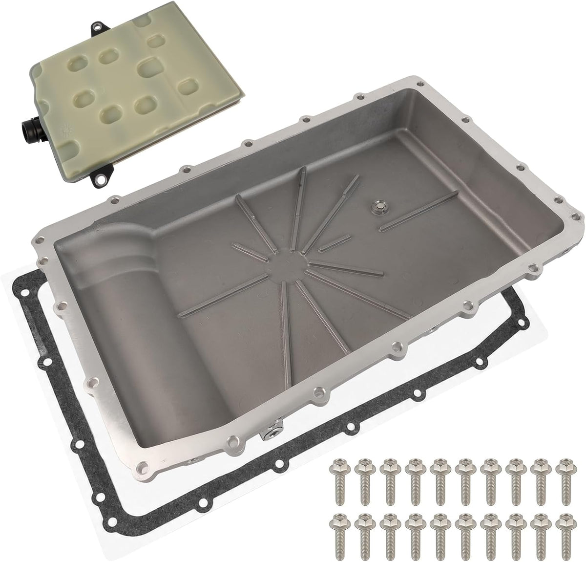10R80 Cast Aluminum Transmission Oil Pan 2017-2024 OEM