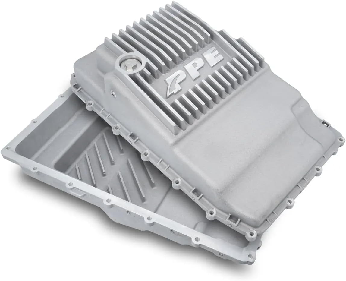 10R80 Heavy Duty Cast Aluminum Deep Transmission Pan Raw 328053100 OEM