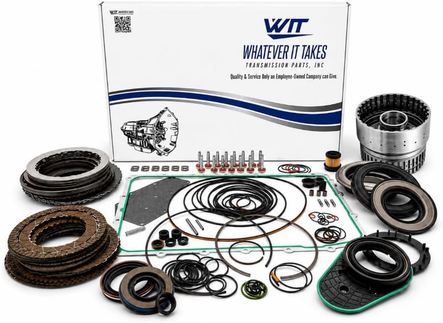 10R80 Master Rebuild Kit with Steels, Frictions, Pistons and C-D-F Drum 2017-Up OEM