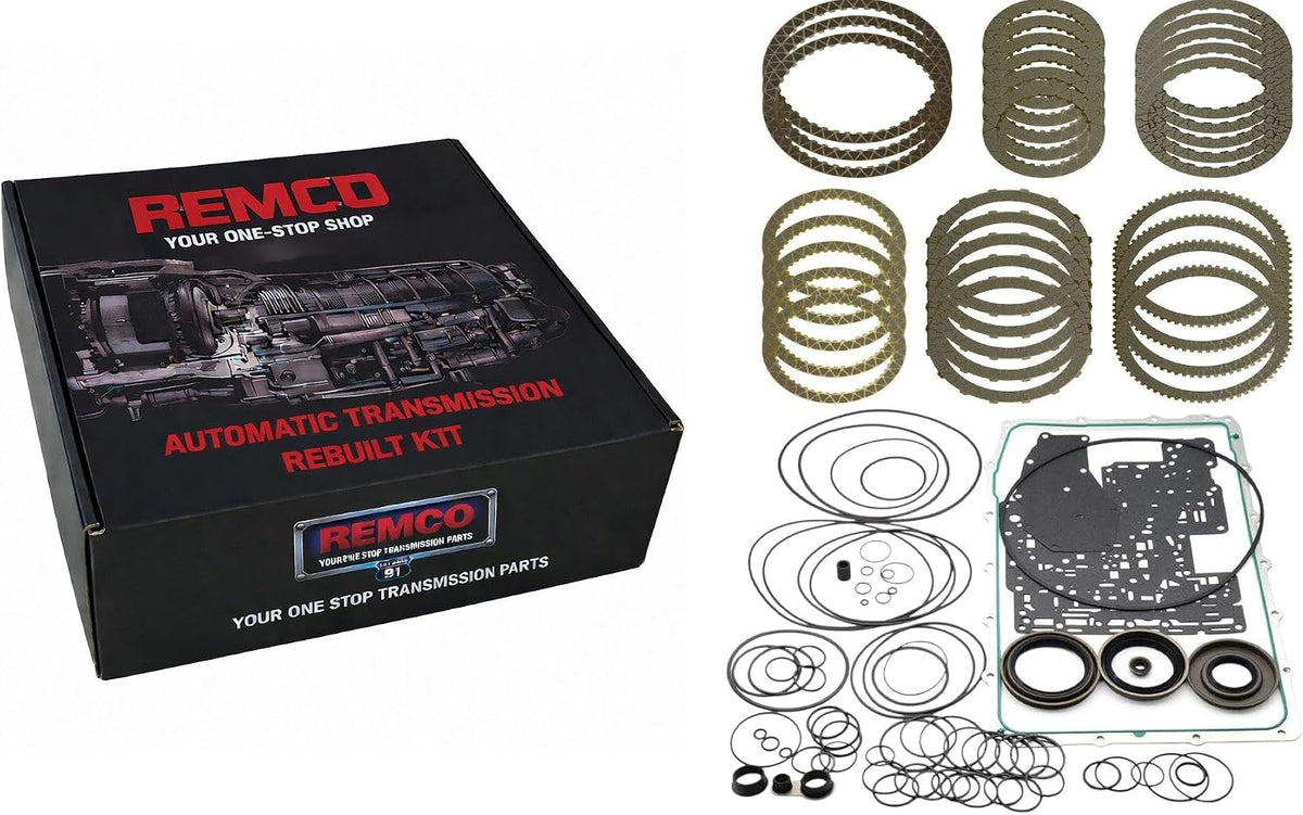 10R80 Transmission Rebuild Kit with Frictions & Steels Remco 2017-Up OEM