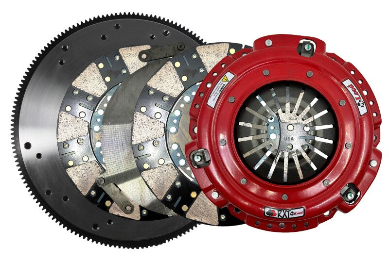 McLeod RXT Twin Disc Clutch Kit for Toyota 2JZ-GTE w/ Steel Flywheel 1.25 x 14 Spline - 6482230M