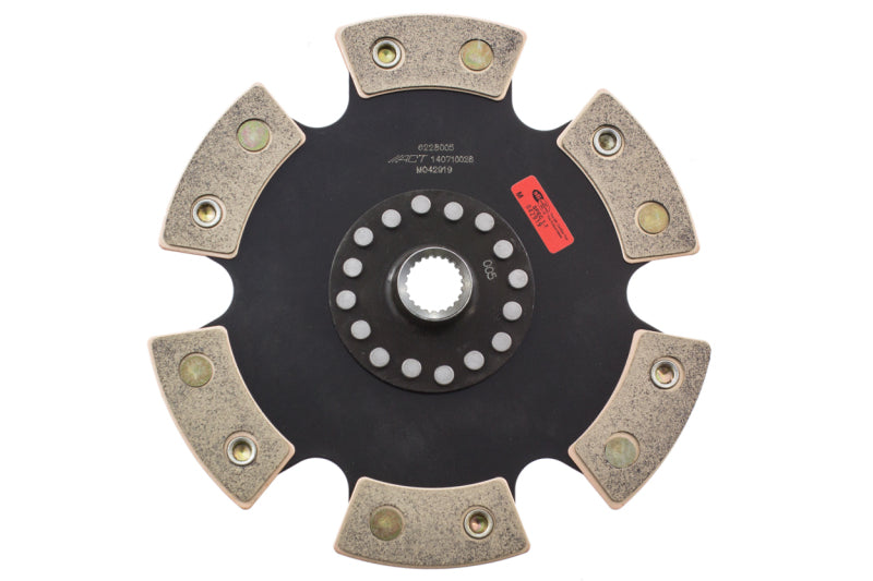 ACT 2005 Mazda 3 6 Pad Rigid Race Disc - 6228005
