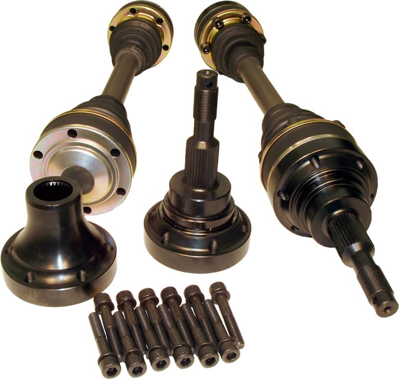 Driveshaft Shop DSS 01-02 Dodge Viper 1200HP Level 5 Direct Bolt-In Axles w/ Diff Stubs - Left RA7292X5-S - 510159