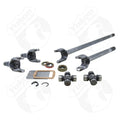Yukon Gear Front 4340 Chrome-Moly Replacement Axle Kit For 74-79 Wagoneer (Drum Brakes) - YA W24142