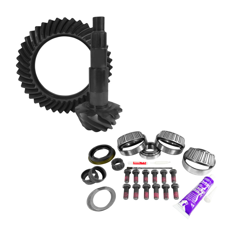 Yukon Gear 11.5in AAM 4.56 Rear Ring & Pinion Install Kit 4.125in OD Pinion Bearing - YGK2108