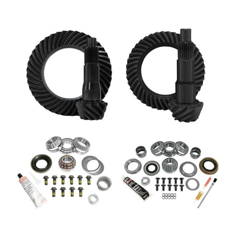 Yukon Complete Gear and Kit Pkg. for JL Jeep Non-Rubicon w/ D35 Rear & D30 Front - 4:56 Gear Ratio - YGK073