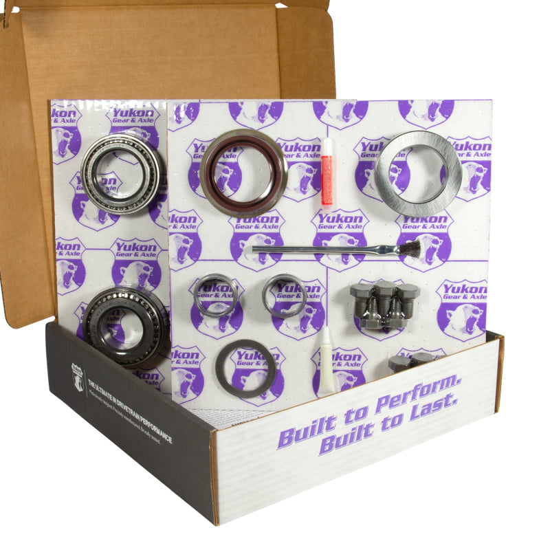 Yukon 8.6in GM 3.73 Rear Ring & Pinion Install Kit 30 Spline Positraction Axle Bearings and Seals - YGK2017