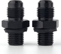 200-4R 6AN to 1/4 NPS Transmission Cooler Adapter Fittings (2-Pack) 551114 OEM
