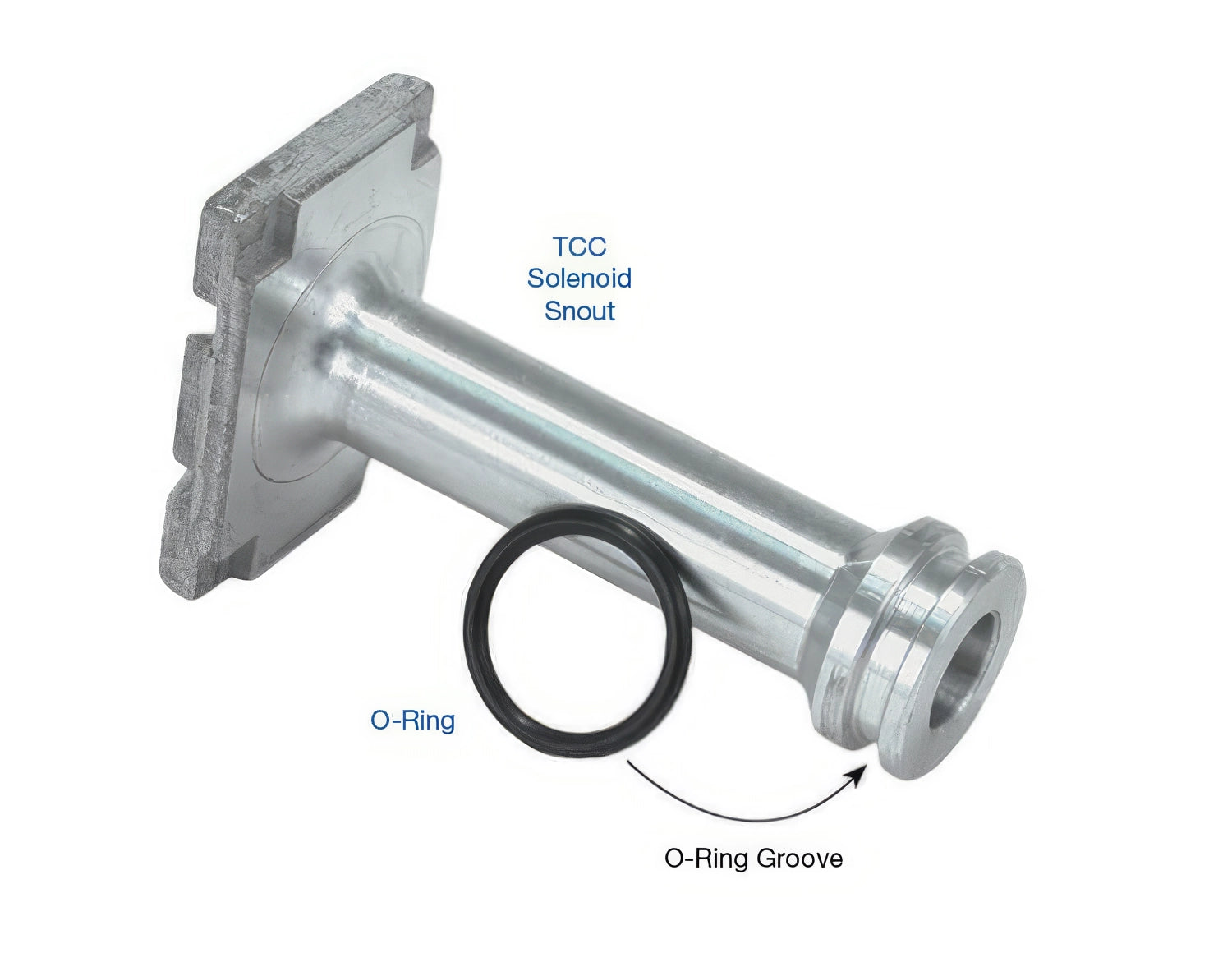 Sonnax TCC Solenoid Snout Kit for 200-4R - 77942-01K