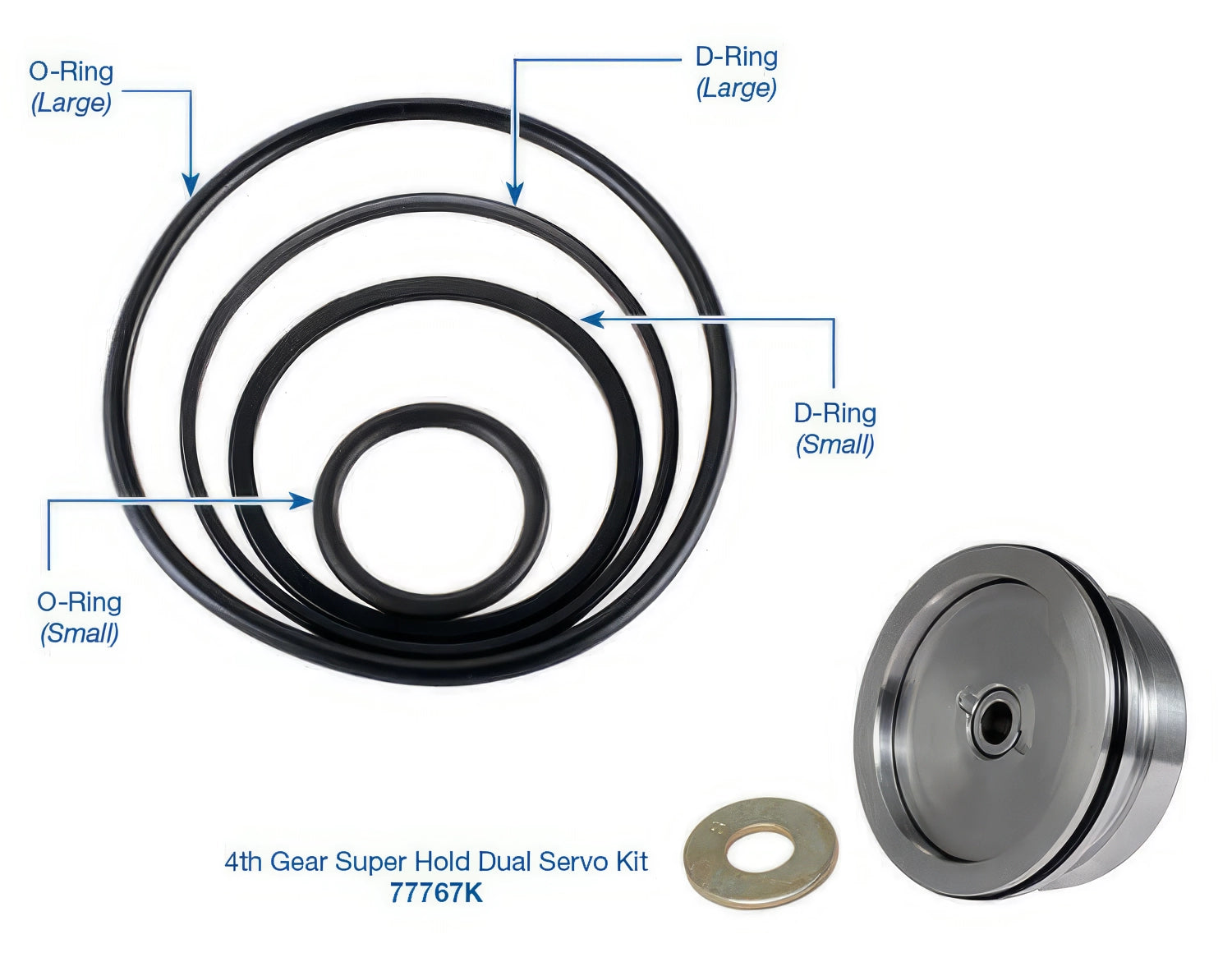 Sonnax Replacement Seal Kit for 2004R - 77767K-SK
