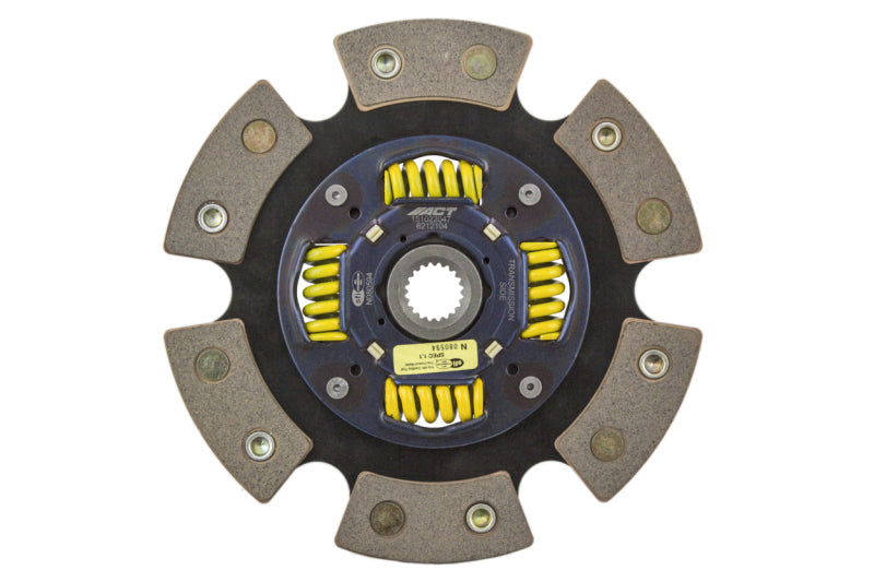 ACT 1989 Honda Civic 6 Pad Sprung Race Disc - 6212104