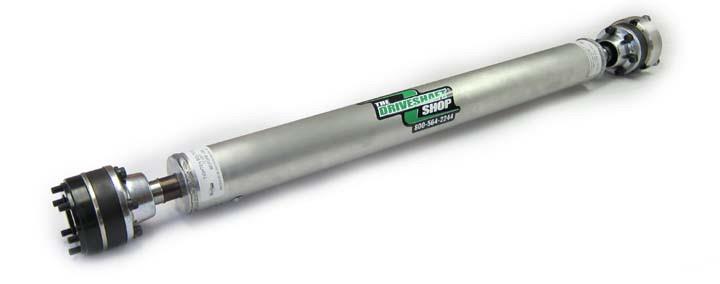 Driveshaft Shop DSS 16 + CTS Auto 8 speed 4in ALUMINUM shaft (some heat shield clearance may be needed) GMCTSV5-A - 6102