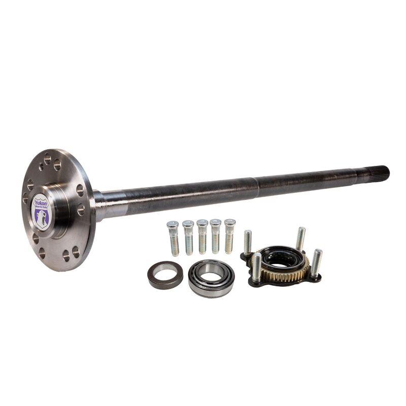 Yukon Gear Chromoly Rear Axle Kit Dana 44 Narrow Track w/E-Locker Right Hand 33.25in Long - YA WD44JLRUB-R-SBK
