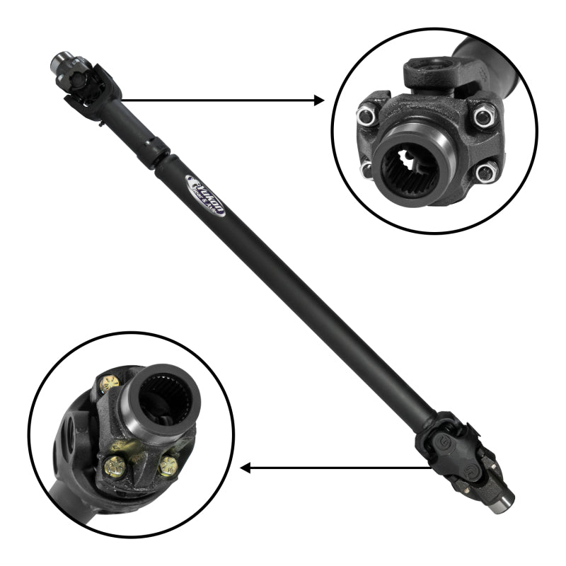 Yukon Gear Performance Front Driveshaft 2018 Jeep JL Sahara 4 Door Auto Selec-Trac - YDS033