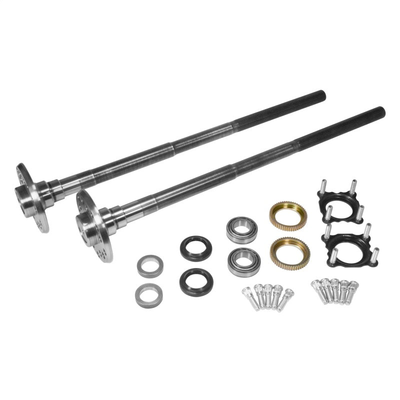 Yukon Gear Chromoly Rear Axle Kit Dana 44 Jeep JK Non-Rubicon 30 Spline 32in Long - YA WAK-005