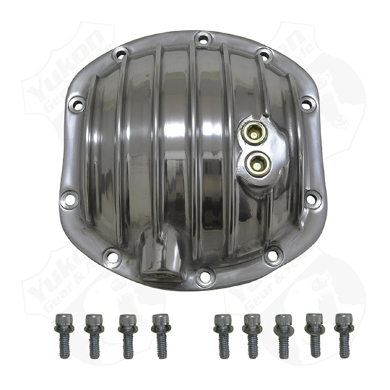 Yukon Gear Polished Aluminum Replacement Cover For Dana 30 Standard Rotation - YP C2-D30-STD