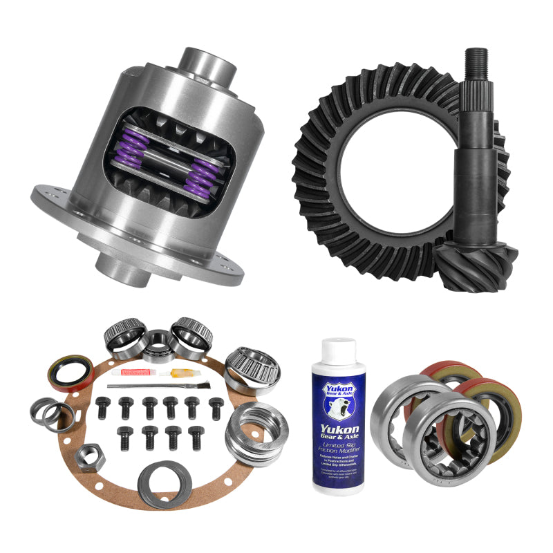 Yukon Gear 70-96 Chevrolet Caprice Limited Slip & Re-Gear Kit - 8.5in Diff 28 Spline 3.73 Ratio - YGK2337