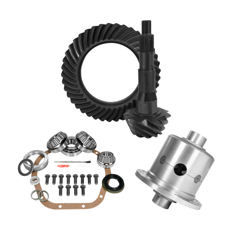Yukon Gear 10.5in Ford 4.56 Rear Ring & Pinion Install Kit 35 Spline Positraction - YGK2146