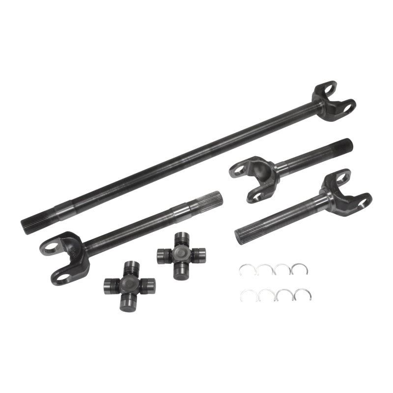 Yukon Gear & Axle USA Standard 4340 Chrome-Moly Replacement Axle Kit For 79-93 Dodge Dana 60 Front / 35 Spline - ZA W260