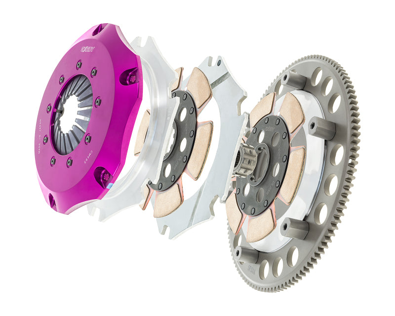 Exedy 2002-2006 Acura RSX L4 Hyper Compe-R Twin Cerametallic Clutch Rigid Disc - HM032SBL