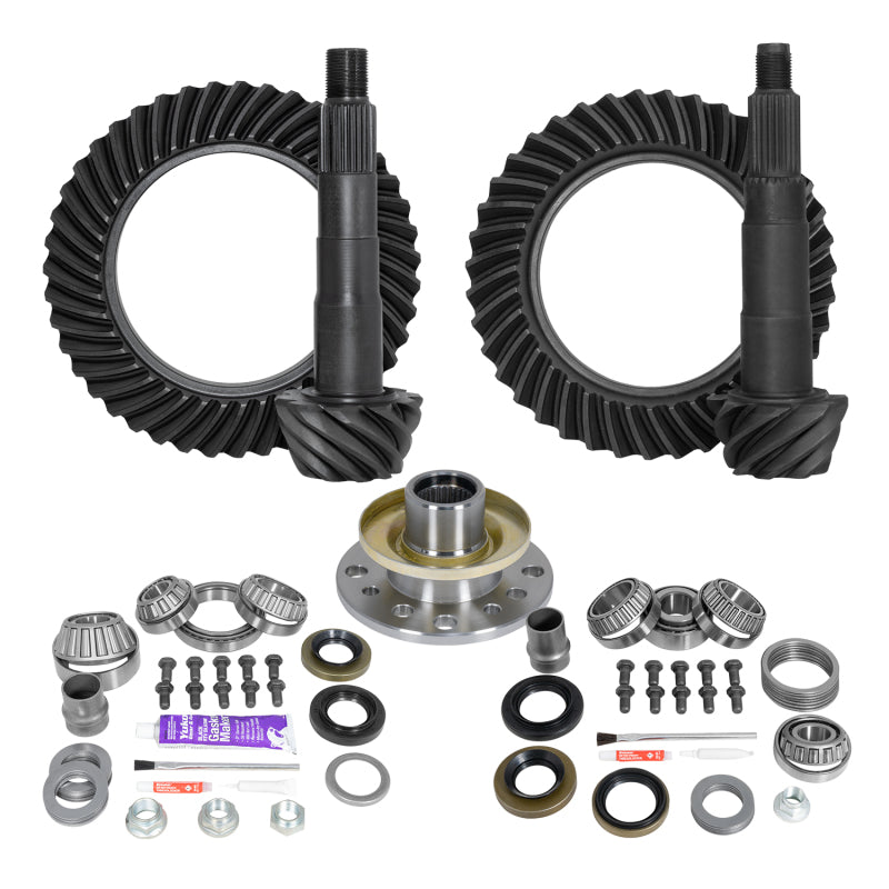 Yukon Gear Ring & Pinion Gear Kit Front & Rear for Toyota 8/7.5R Diff (w/Factory Locker) 5.29 Ratio - YGKT002-529