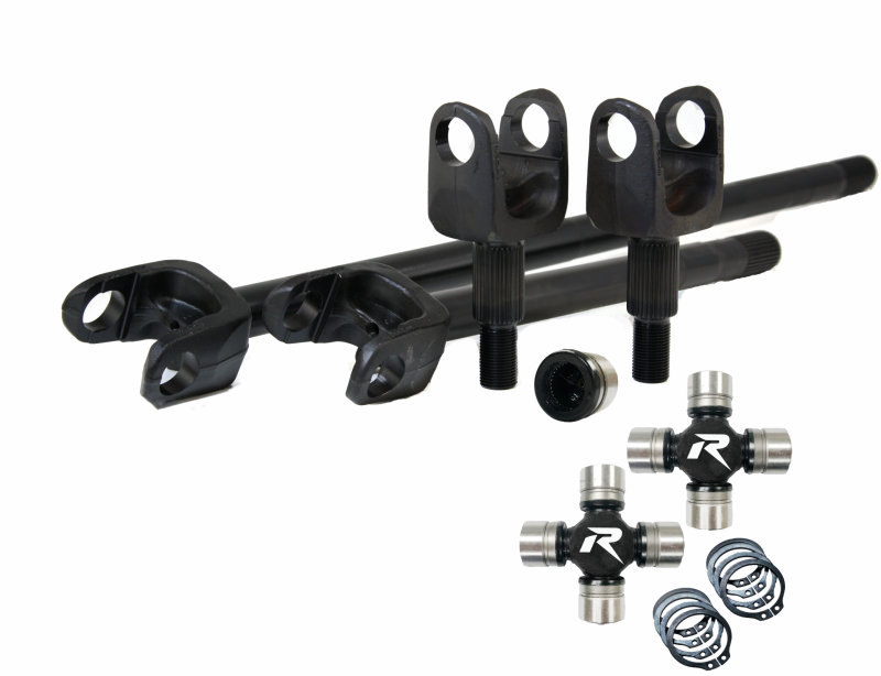 Revolution Gear & Axle 07-18 Jeep Wrangler JK Chromoly Discovery Series Front Axle Kit w/U-Joints - DC-D30-JK-HD