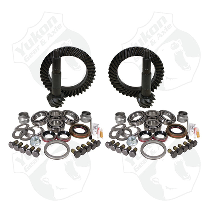 Yukon Gear & Install Kit Package for Jeep TJ Rubicon 4.56 Ratio - YGK009
