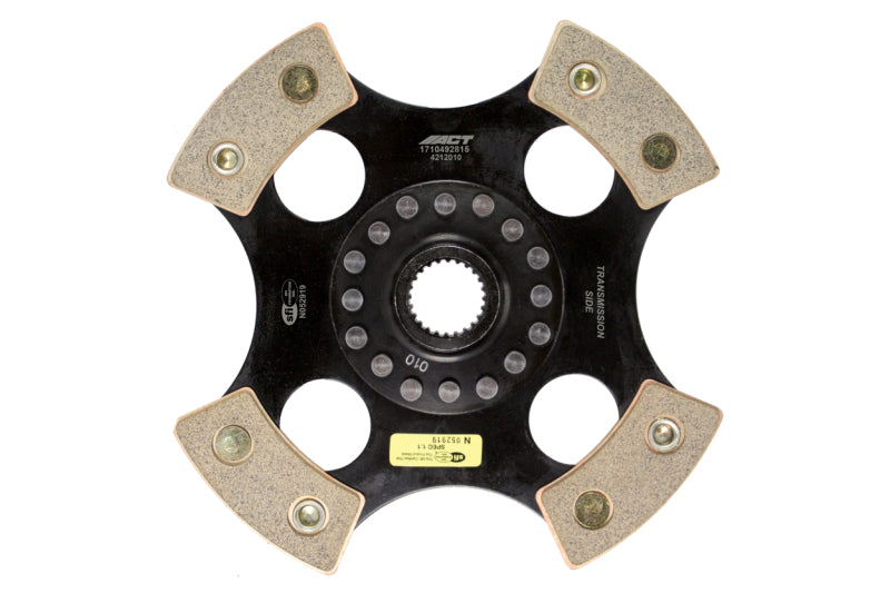 ACT 2000 Honda S2000 4 Pad Rigid Race Disc - 4212010
