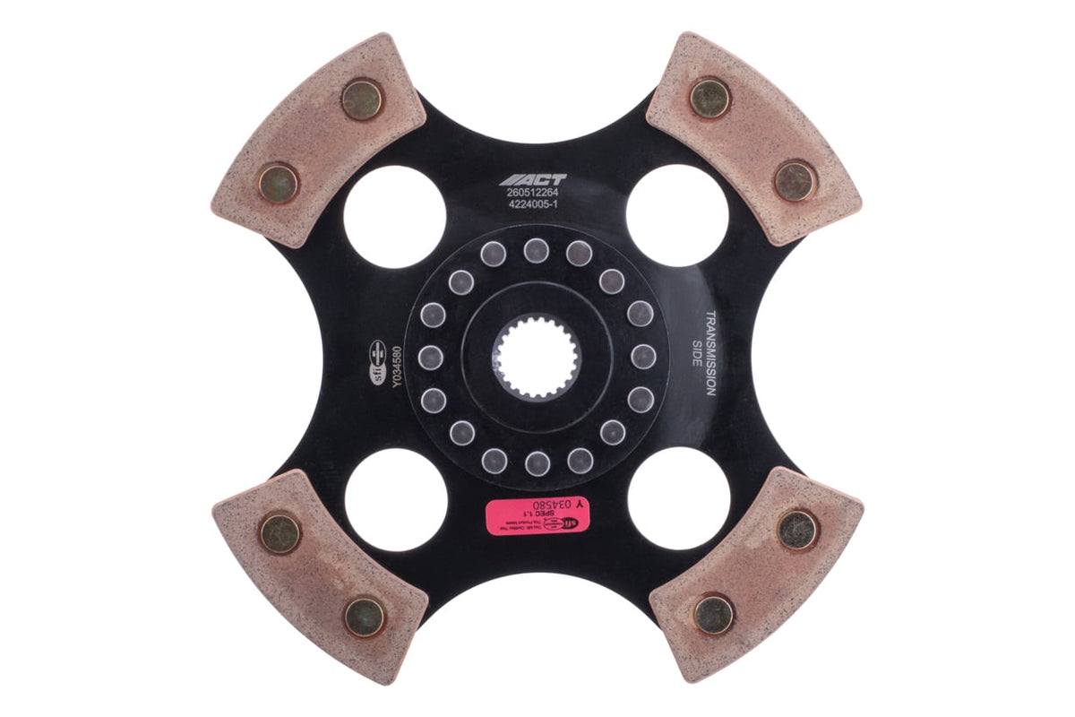 ACT 19-25 Mazda MX-5 Miata 4 Pad Rigid Race Disc - 4224005-1