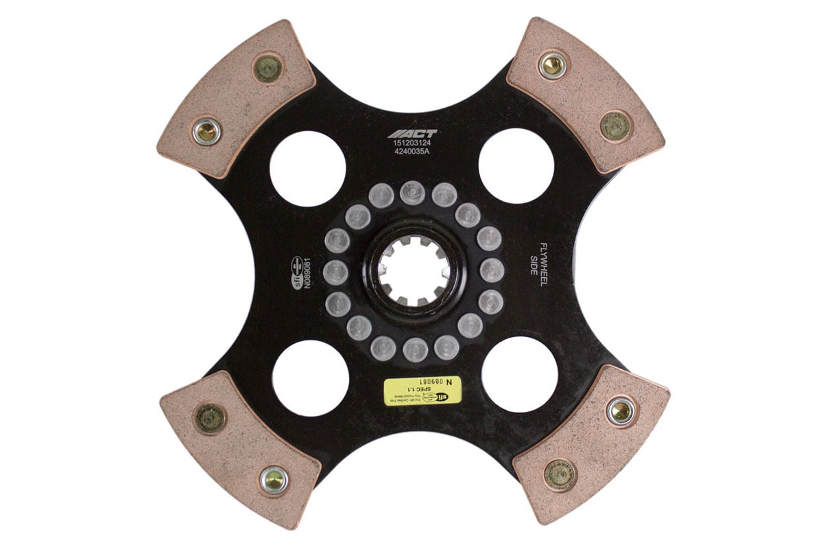 ACT 96-99 BMW M3 3.2L I6 4 Pad Rigid Race Disc - 4240035