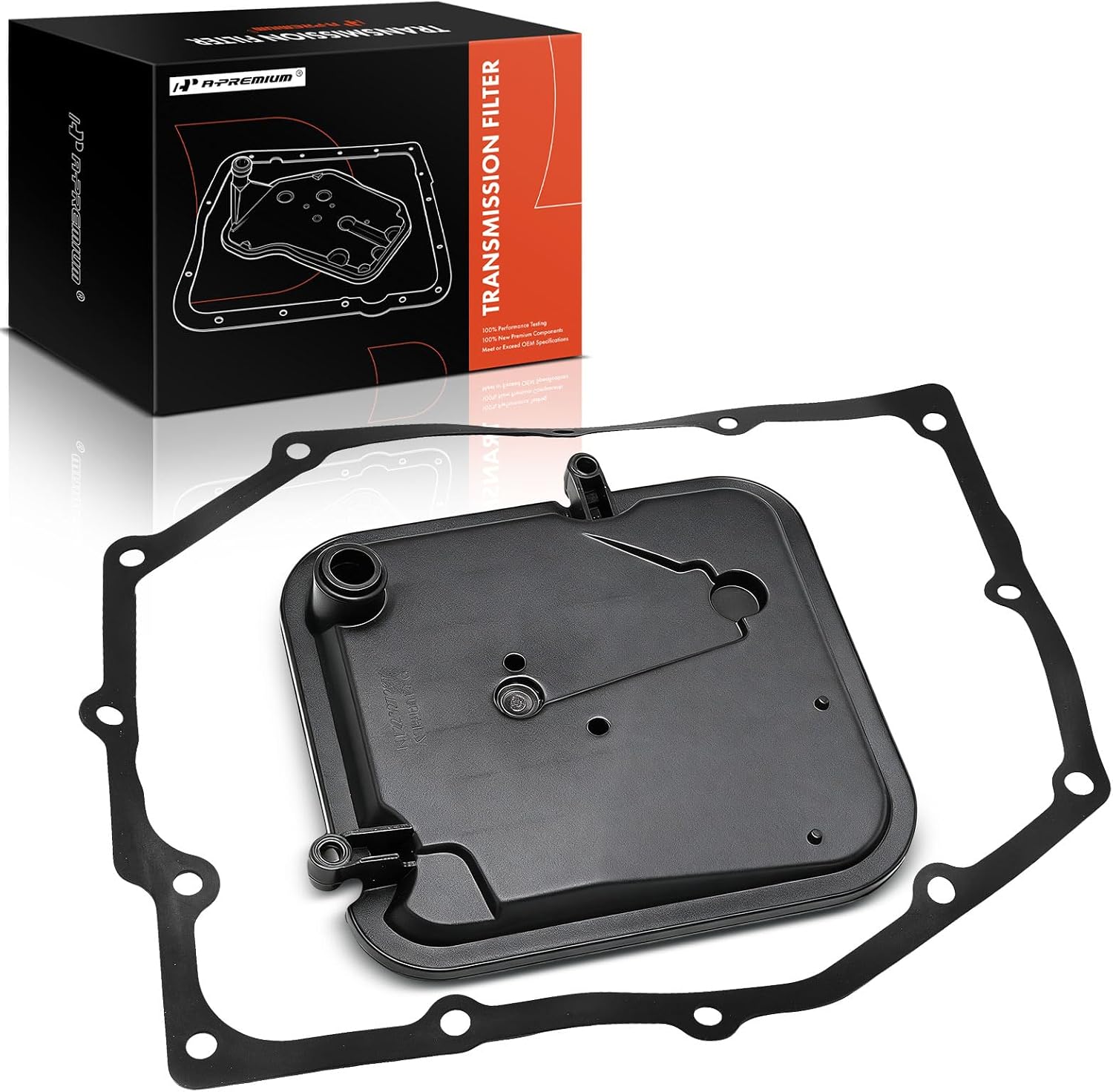 42RLE Automatic Transmission Filter with Pan Gasket | Compatible with Ram 1500 & Jeep Grand Cherokee, Wrangler & Dodge Ram 1500, Charger, Challenger, Durango & Chrysler 300 OEM
