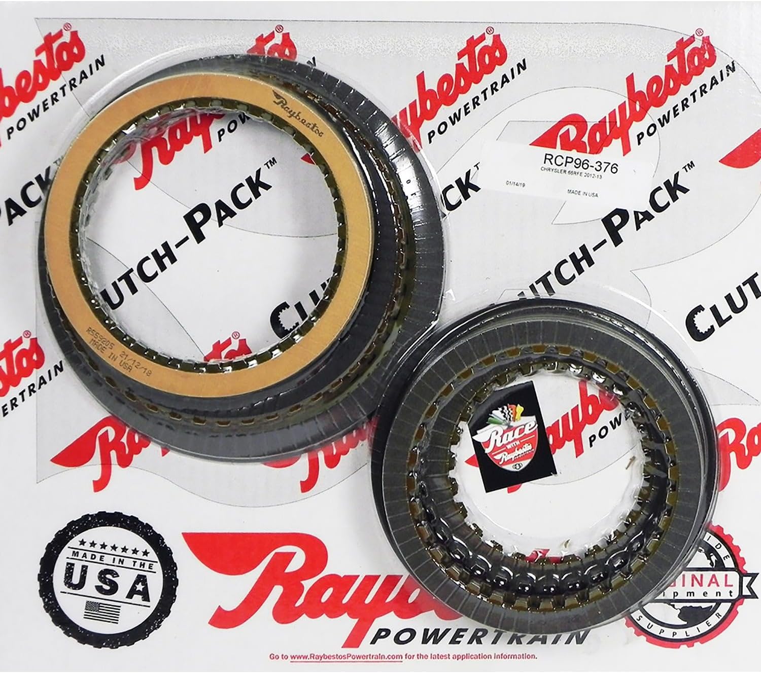 45RFE Friction Clutch Kit - Raybestos 12-25 OEM