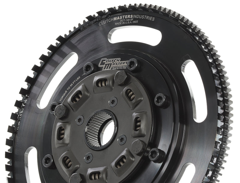 Clutch Masters 06-13 BMW E90/E92 M3 4.0L/11-16 BMW F10 M5 4.4L 7-Spd DCT Steel Flywheel w/Sprung Hub - DCT-148-SF